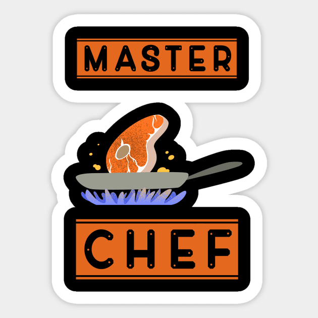 Master chef Sticker by Imutobi